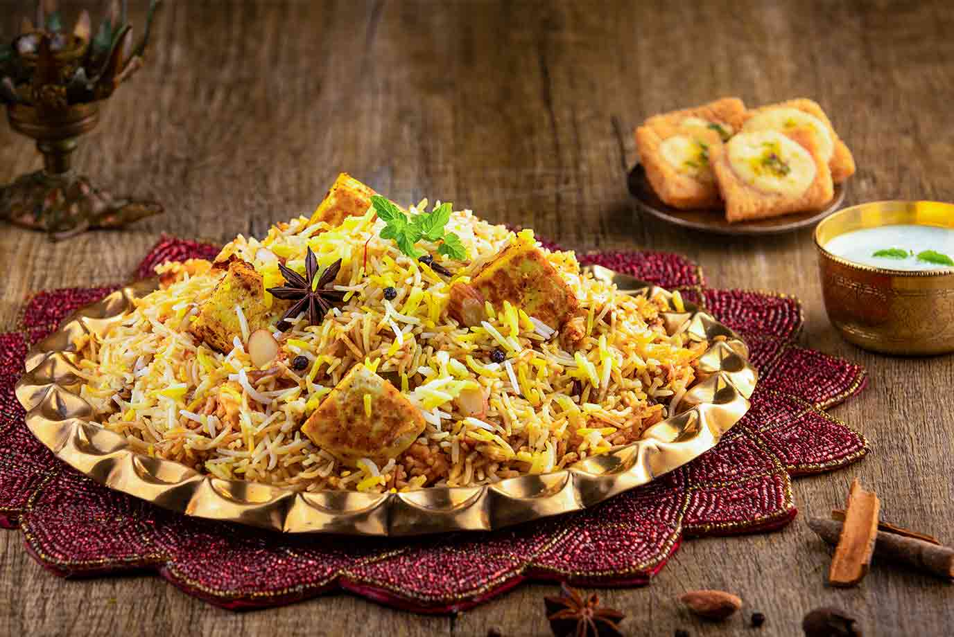 Order Paneer Subz Biryani Classic Paneerveg Biryani Serves 2 online ...