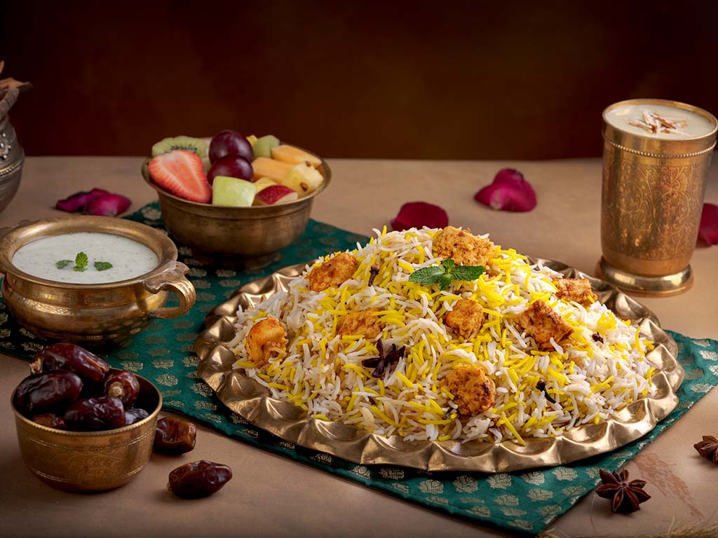 Order Ramadan Paneer Biryani Combo online from Behrouz Biryani