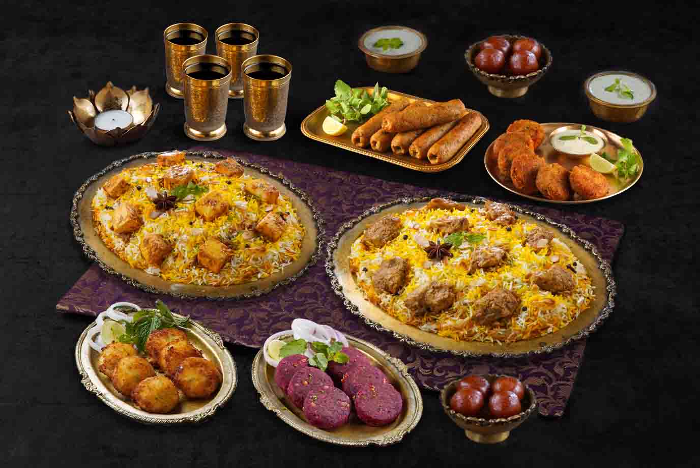 Order Grand Celebration Combo With 2 Biryanis Veg And Non Veg 4